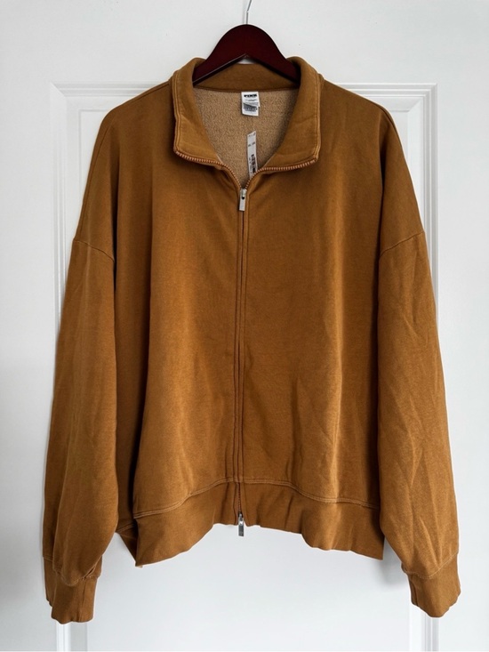 PINK Victoria's Secret Jackets & Blazers - New V.S. PINK Coffee Full Zip Collared Jacket XXL
